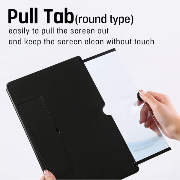 16 inch Phone Screen Magnifier Screen Magnifier for Cell Phone Smartphone Foldable Screen Magnifier Mobile Phone Amplifier Fit for All Smartphone (Black-16inch) - Image 5