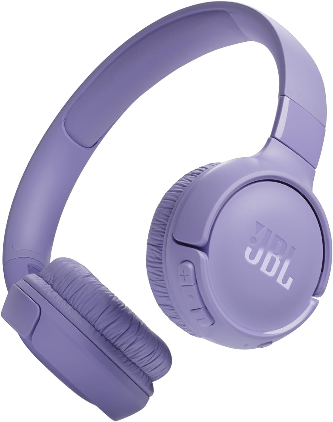 JBL Tune 520BT – Wireless On-Ear Headphones, Up to 57H Battery Life and Speed Charge, Lightweight, Comfortable and Foldable Design, Hands-Free Calls with Voice Aware (Purple)