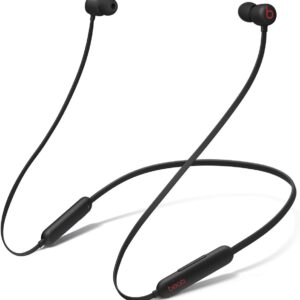 Beats Flex Wireless Earbuds – Apple W1 Headphone Chip, Magnetic Earphones, Class 1 Bluetooth, 12 Hours of Listening Time, Built-in Microphone – Black